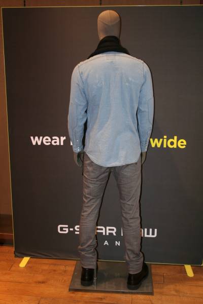 Jeans Diesel thavar coupe slim-skinny vue de derrière