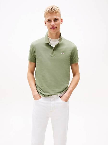 Polo aruba green - Tommy Jeans 