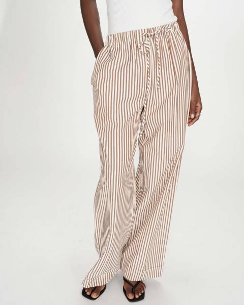 Pantalon fluide beige Grace&Mila
