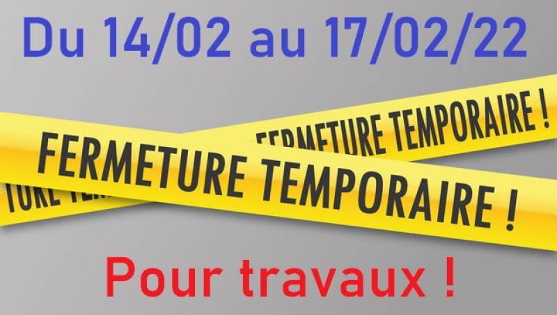 Fermeture exceptionnelle Jeans Center Cap Costières